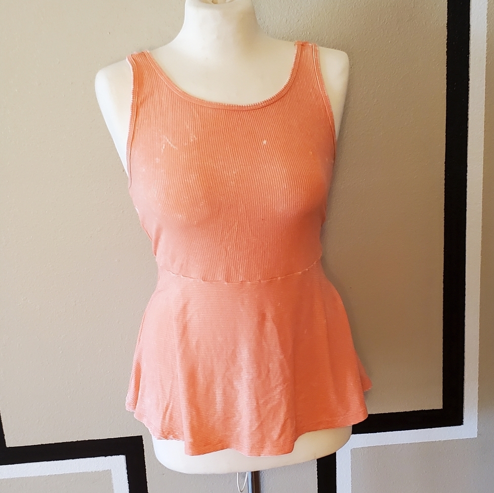 Orange sherbert boho style tank